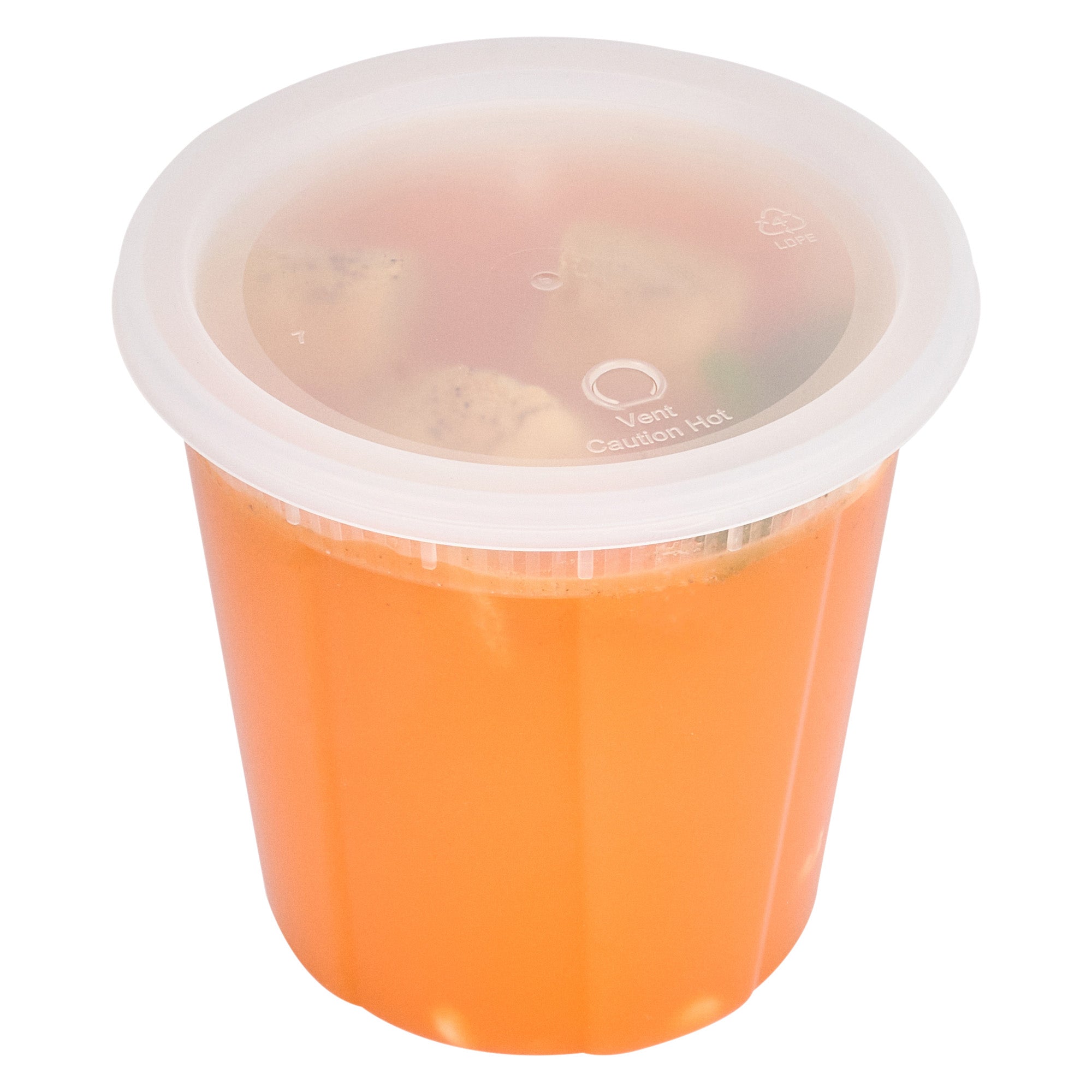 32 oz Round Clear Plastic Soup Containers with Lids - 50 Pack, Microwave Safe & Leak Proof Food Storage Containers for Takeout, Meal Prep, Catering & Leftovers (5