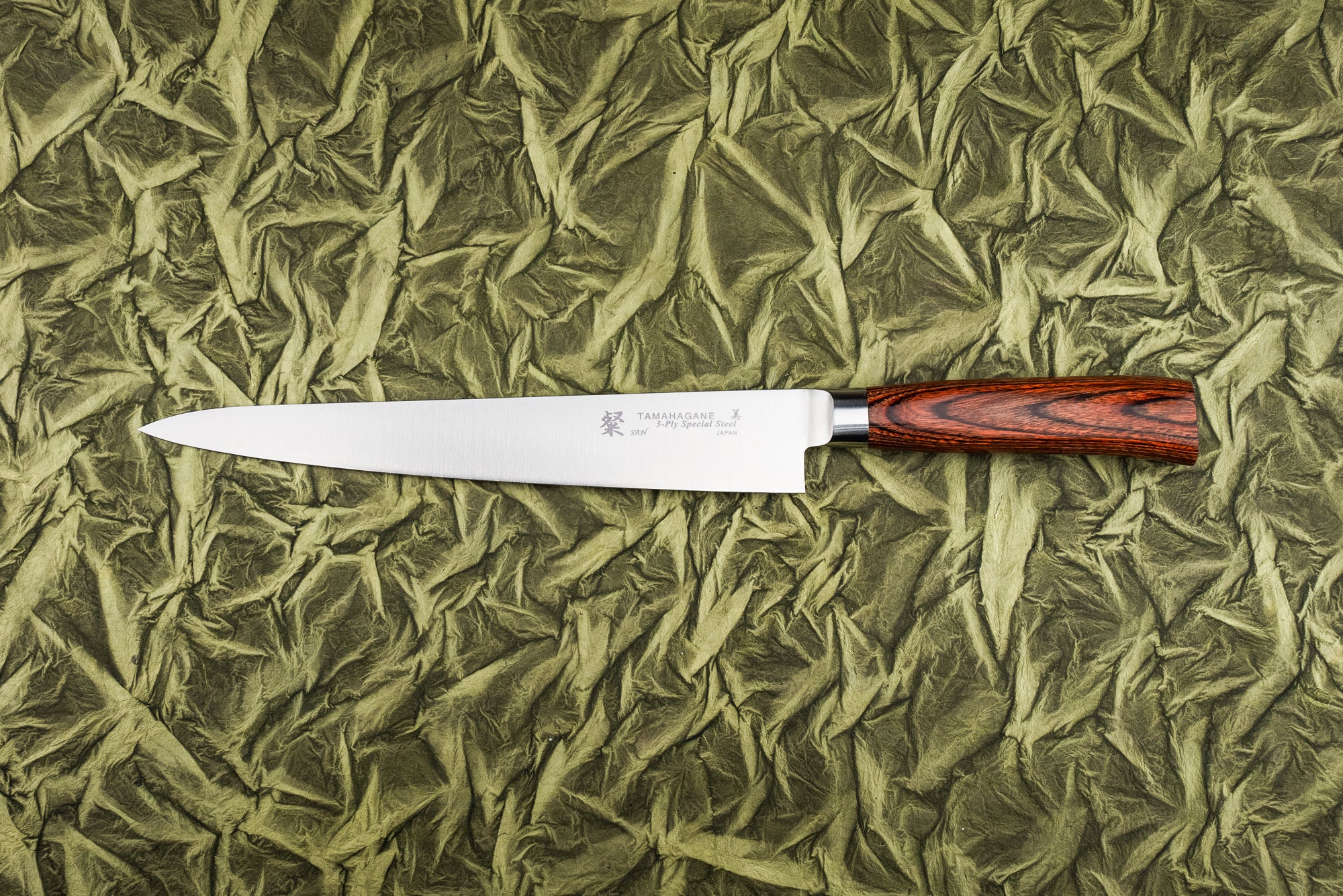 Premium Tamahagane San Sujihiki 240mm Japanese Slicing Knife - High Carbon Steel Blade for Sushi, Sashimi & Meat - Perfect for Professional Chefs & Home Cooking