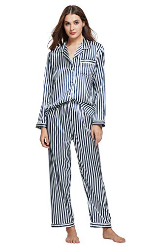 Blue and White Striped