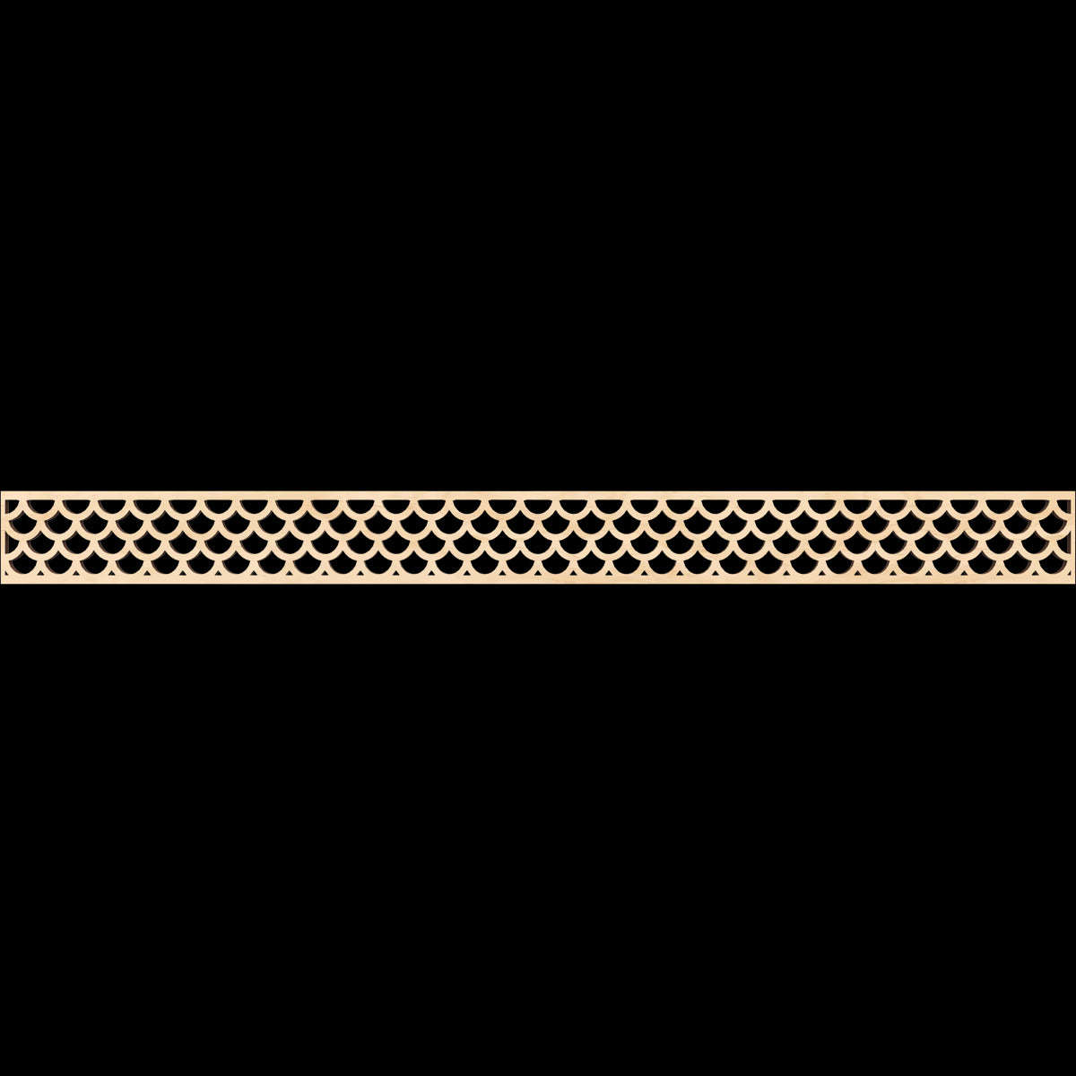 Hudson Fretwork Moulding - Decorative Wood Trim for Home & Furniture | Perfect for DIY Projects, Wall Paneling, and Cabinet Accents