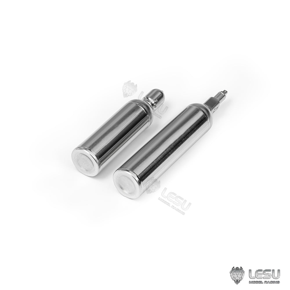 LESU Stainless Steel Hydraulic Rotary Motor Oil Slip Ring for 1/14 Scale RC Hydraulic Truck & Excavator - Durable 270° Rotation Tank Decoration for RC Construction Vehicles