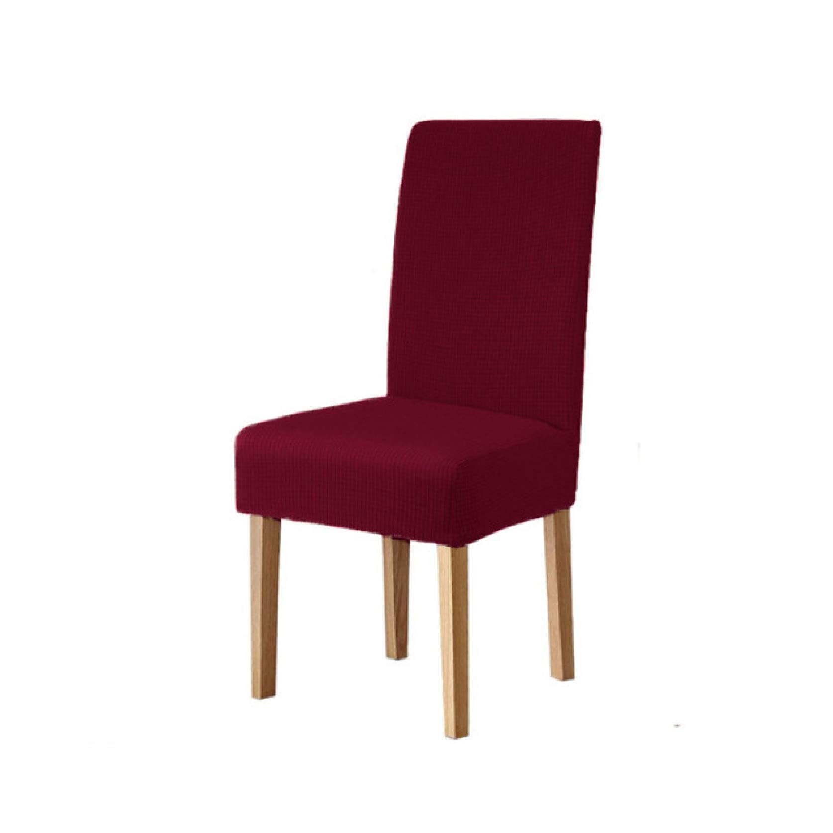 YURASIKU 1PC Knitted Stretchable Dining Chair Slipcover - Washable Parsons Chair Cover Protector for Home, Hotel, Wedding & Party Events | Perfect for Dining Room, Restaurant & Ceremony Decor