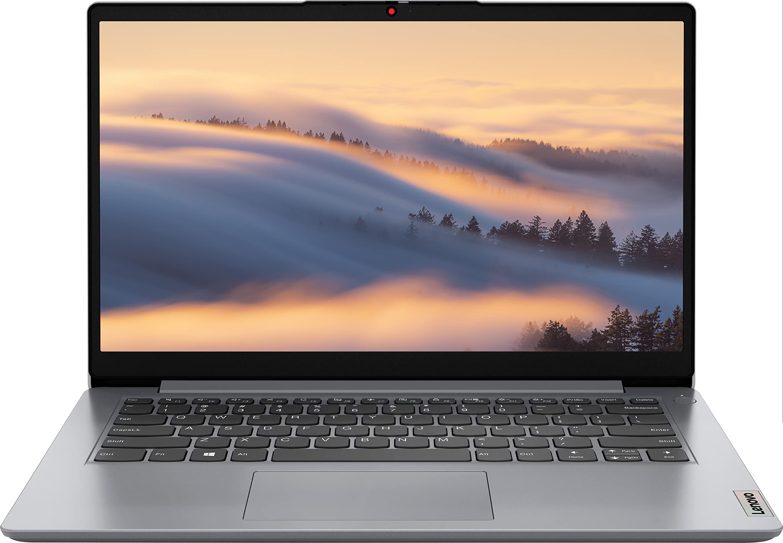 Lenovo Ideapad 1i 14-inch Thin & Light Laptop - Intel Celeron N4020 (Up to 2.8GHz), 4GB RAM, 64GB eMMC, HD Display, WiFi 6, Webcam, 10-Hour Battery, Windows 11 S, Cloud Grey (Renewed) - Perfect for Students, Remote Work & Everyday Computing