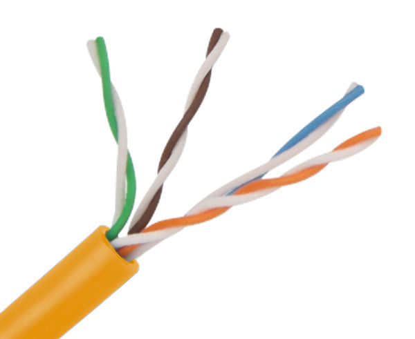 CAT6 Slim 28 AWG Stranded Ethernet Cable - 1000ft Unshielded Bulk Network Cable for High-Speed Internet, Gaming, and Office Networking