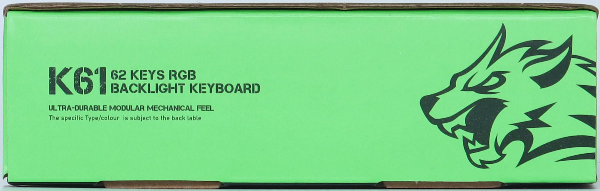 ZIYOU LANG K61 60% Compact RGB Backlit Gaming Keyboard - Wired Mechanical Feel Membrane Keyboard with UK Layout (62 Keys), Waterproof Design for PC, Laptop, Mac, PS4, XBOX | Perfect for Esports, Office Work & Home Entertainment