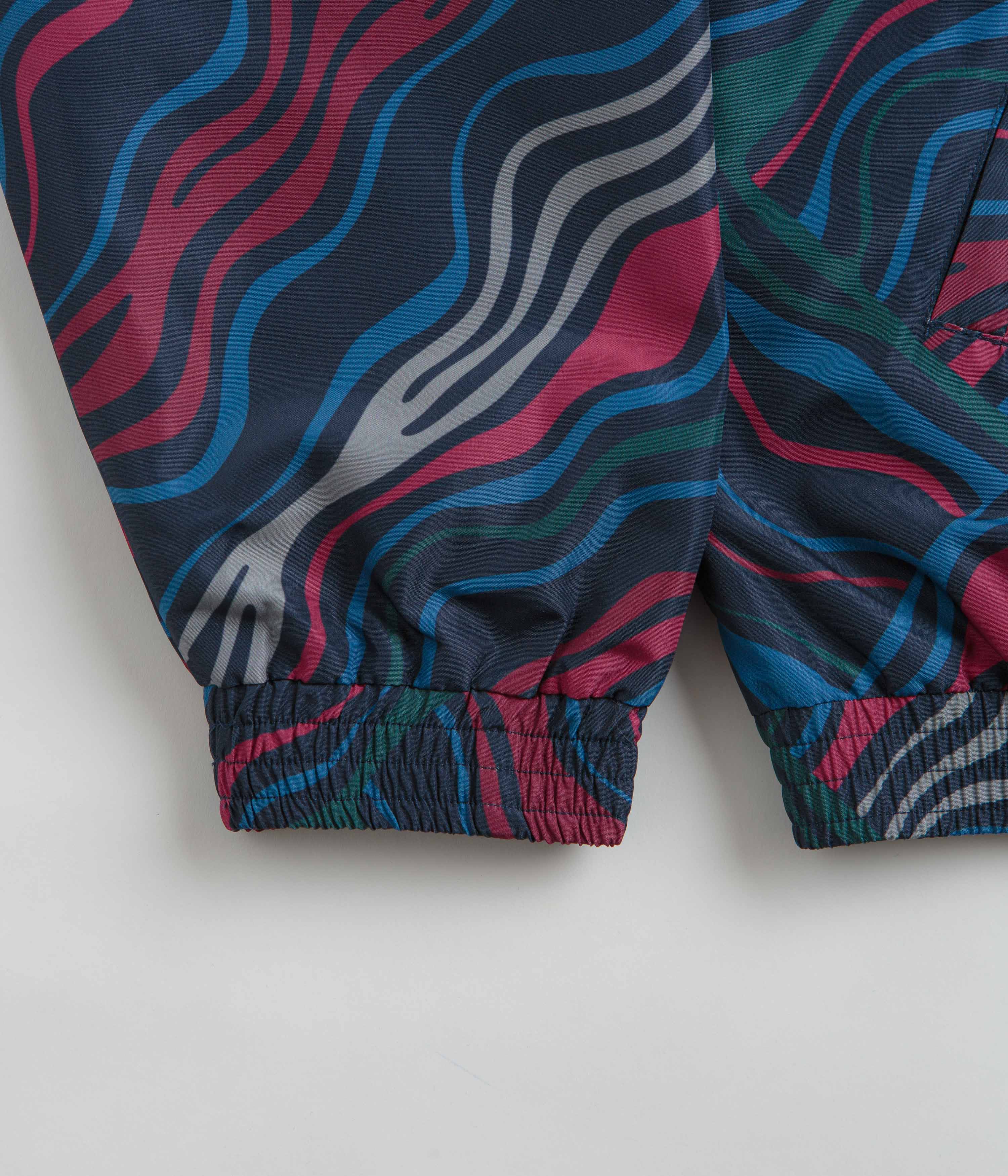 Parra Track Flow Jacket - Navy Blue Men's Running Jacket for Outdoor Sports & Casual Wear