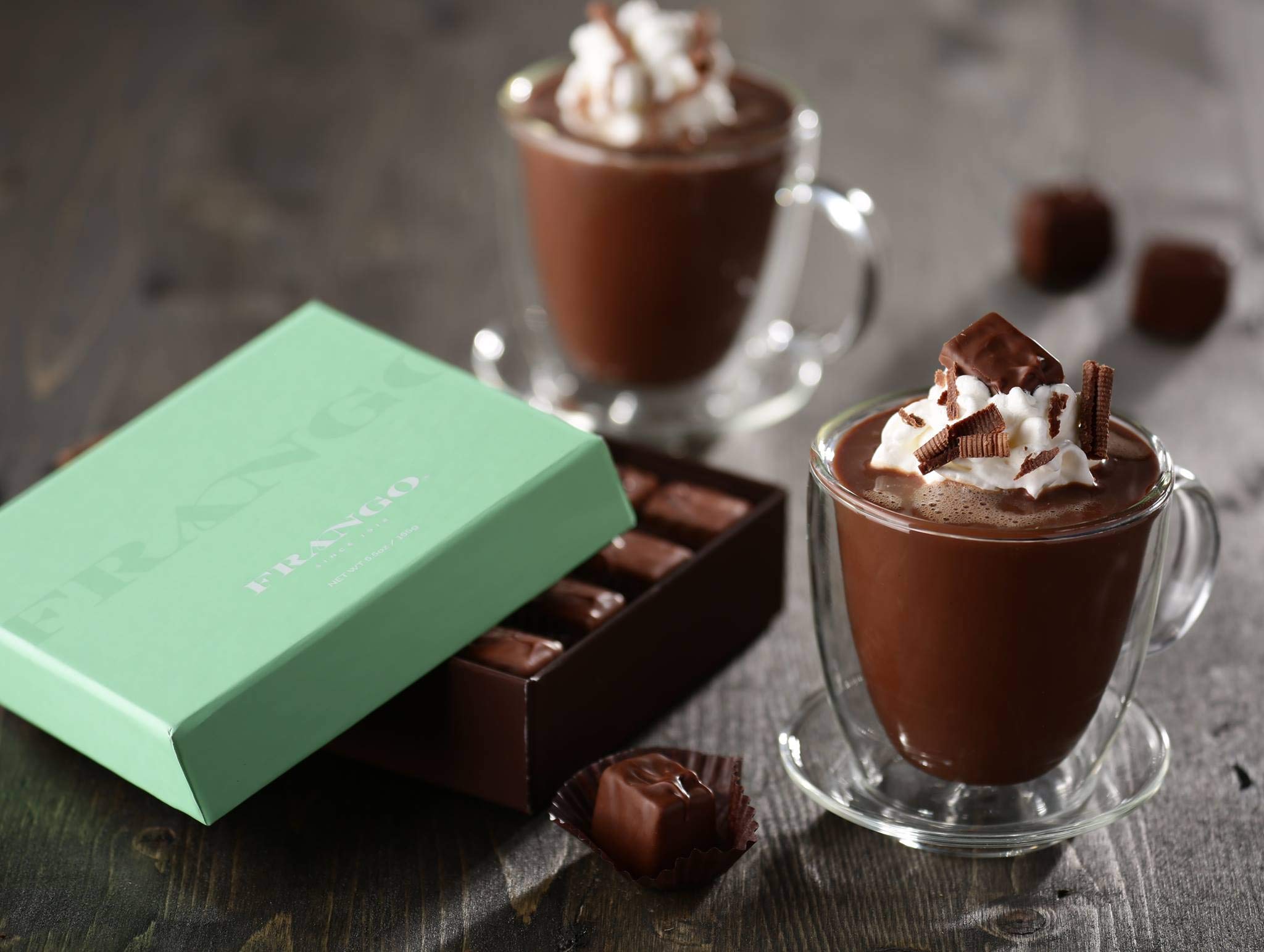 Premium Frango Mint Milk Chocolate (1 Lb.) - Famous Chicago Marshall Field's & Macy's Candy - Valentine's Day Gifts, Party Favors, Corporate Gifts & Holiday Treats - Perfect for Romantic Surprises, Office Celebrations & Christmas Stocking Stuffers