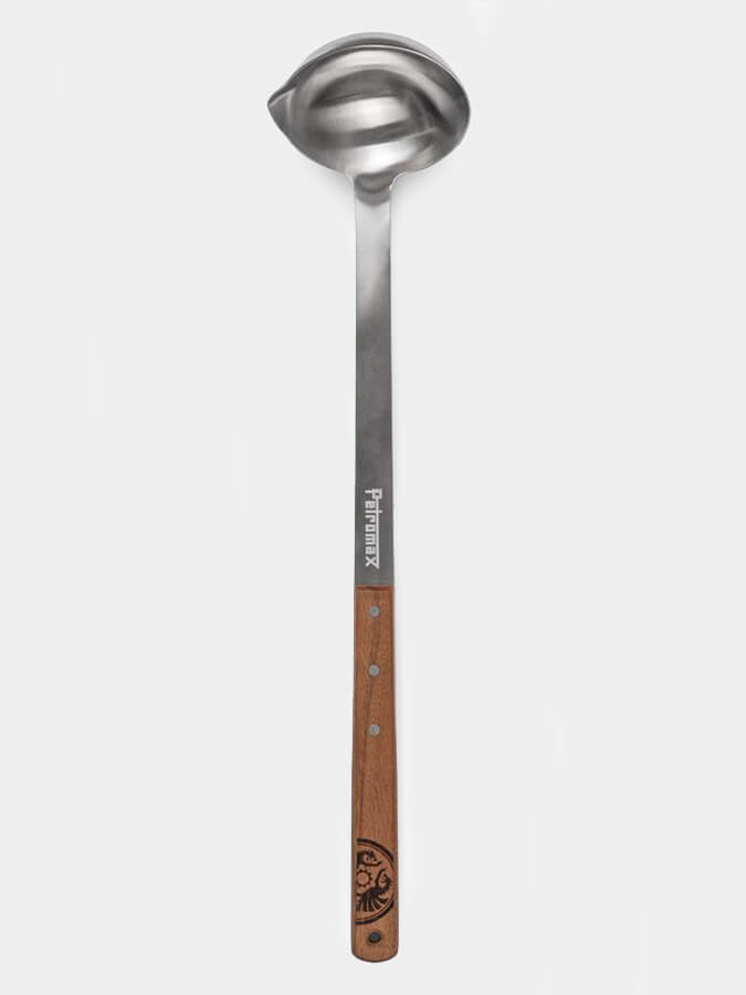 Petromax Stainless Steel Ladle - Durable Cooking Spoon for Soup, Sauce & Stew - Perfect for Camping, Kitchen & Outdoor Cooking