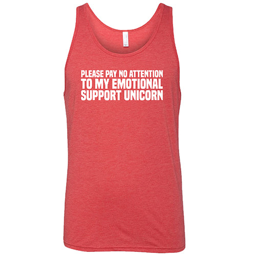 Emotional Support Unicorn T-Shirt - Funny Unisex Graphic Tee for Men & Women - Perfect for Therapy Sessions, Anxiety Relief & Mental Health Awareness