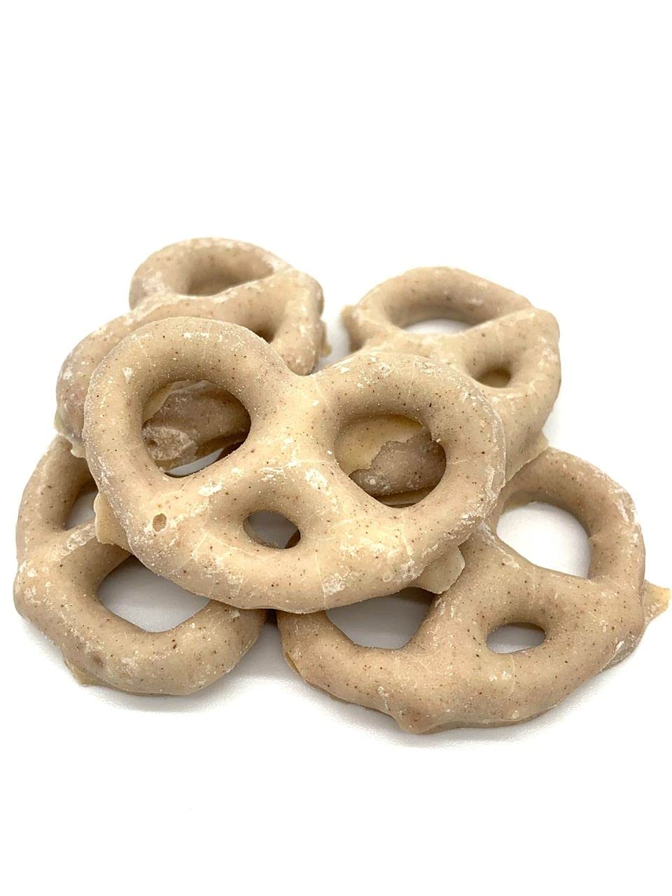 **Premium Cinnamon Yogurt Pretzels - 1 lb Bulk Resealable Stand-Up Bag - Sweet & Crunchy Snack for Parties, Office, and On-the-Go**