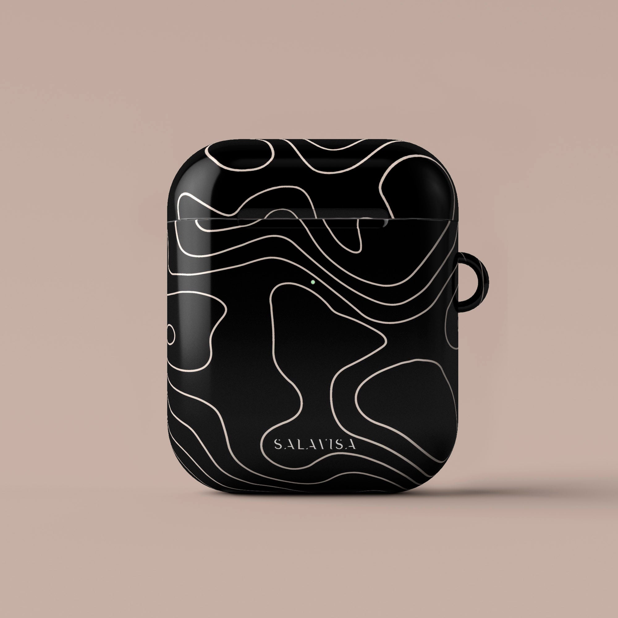 Premium AirPods Case with Custom Map Design - Durable Protective Cover for Apple AirPods 1/2/3 & Pro - Perfect for Travel, Hiking & Outdoor Adventures