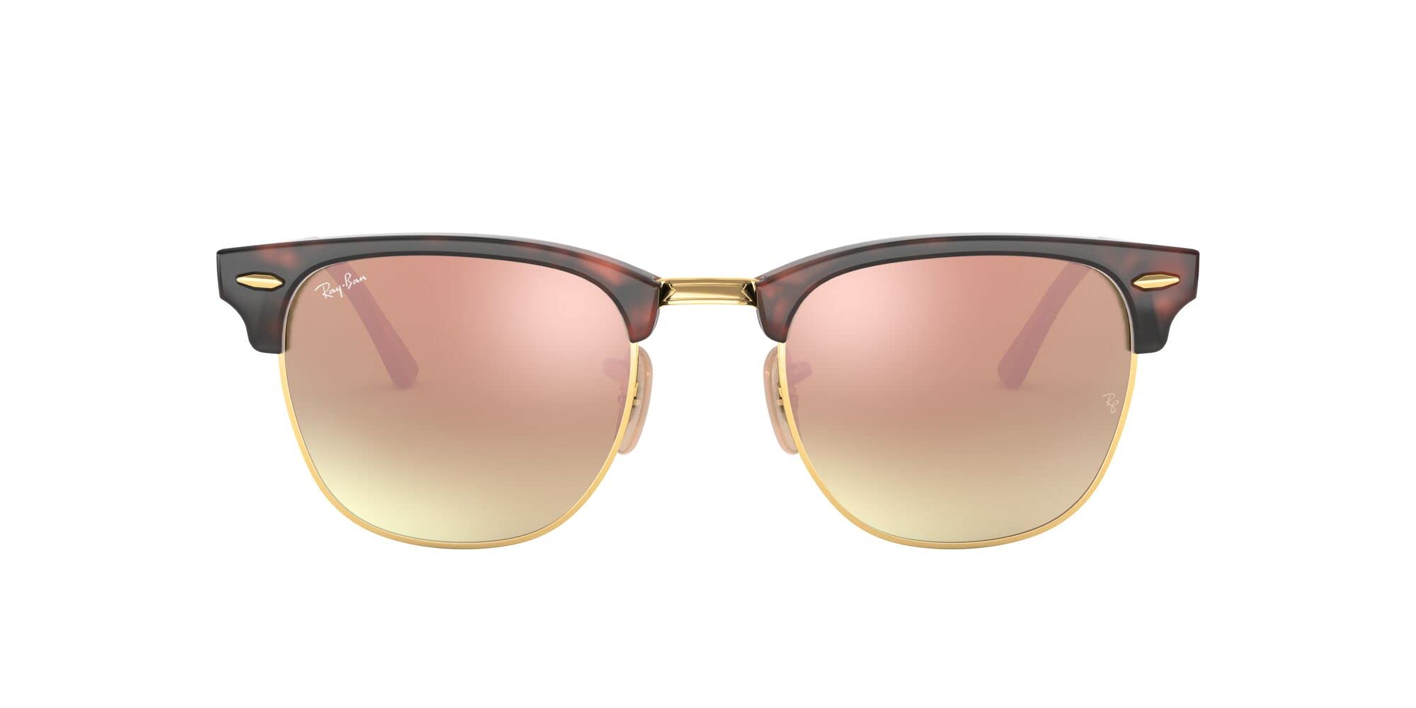 Ray-Ban RB3016 Clubmaster Square Sunglasses – Classic Retro Style, UV Protection, Lightweight Frame – Perfect for Driving, Travel & Outdoor Activities