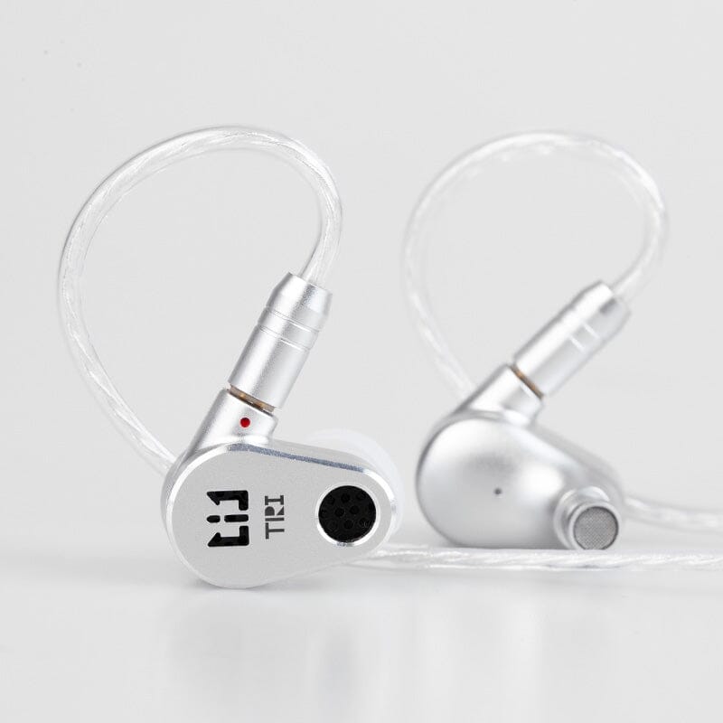 TRI Darco 6mm Titanium + 8mm LCP Diaphragm Dynamic Driver HiFi In-Ear Earphones - Perfect for Audiophiles, Gaming & Music Listening
