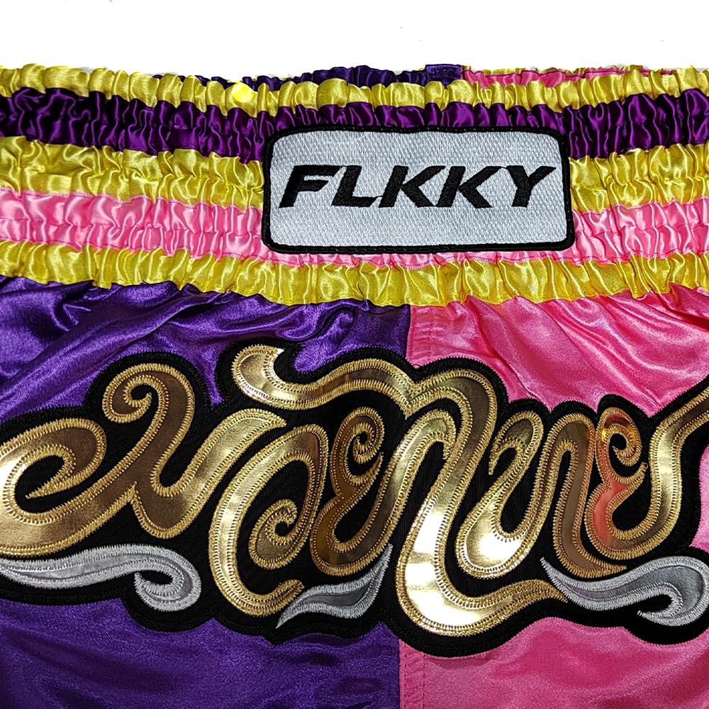 Premium Muay Thai Shorts for Men & Women - High-Quality Martial Arts Training & Boxing Gym Shorts - Perfect for MMA, Kickboxing, and Fitness Workouts