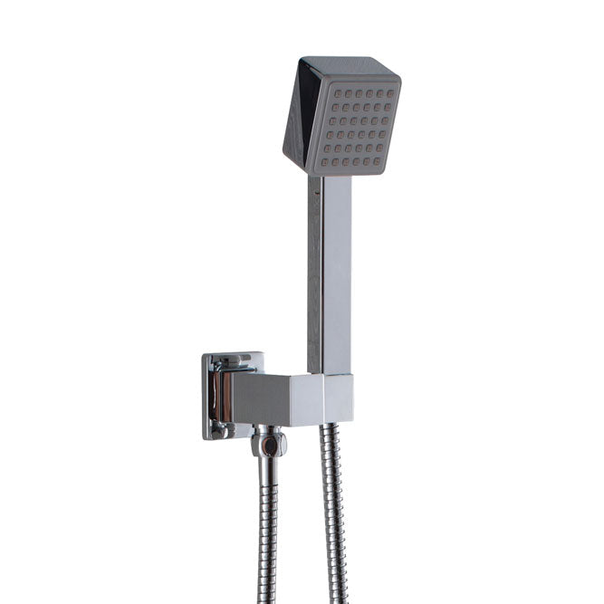 Fienza Modena Chrome Hand Shower - High Pressure Bathroom Shower Head with 5 Spray Modes, Easy Installation for Relaxing Spa Experience at Home