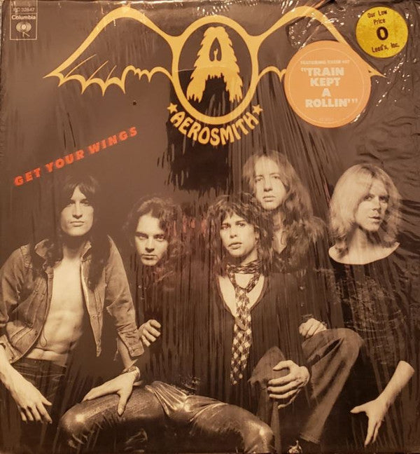 Aerosmith - Get Your Wings Vinyl LP Album (Reissue, VG+ Condition) - Classic Rock Music for Collectors & Home Listening