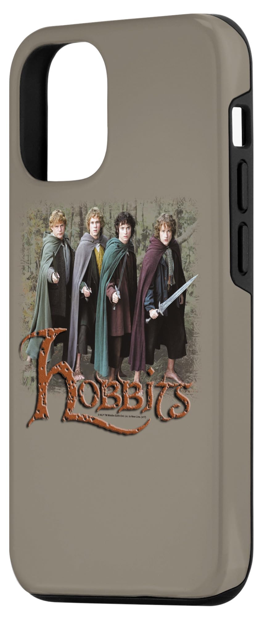 Premium iPhone 12/12 Pro Case - The Lord of the Rings Hobbit Design | Shockproof Protective Cover | Perfect for LOTR Fans & Fantasy Enthusiasts | Great for Daily Use, Travel & Movie Nights