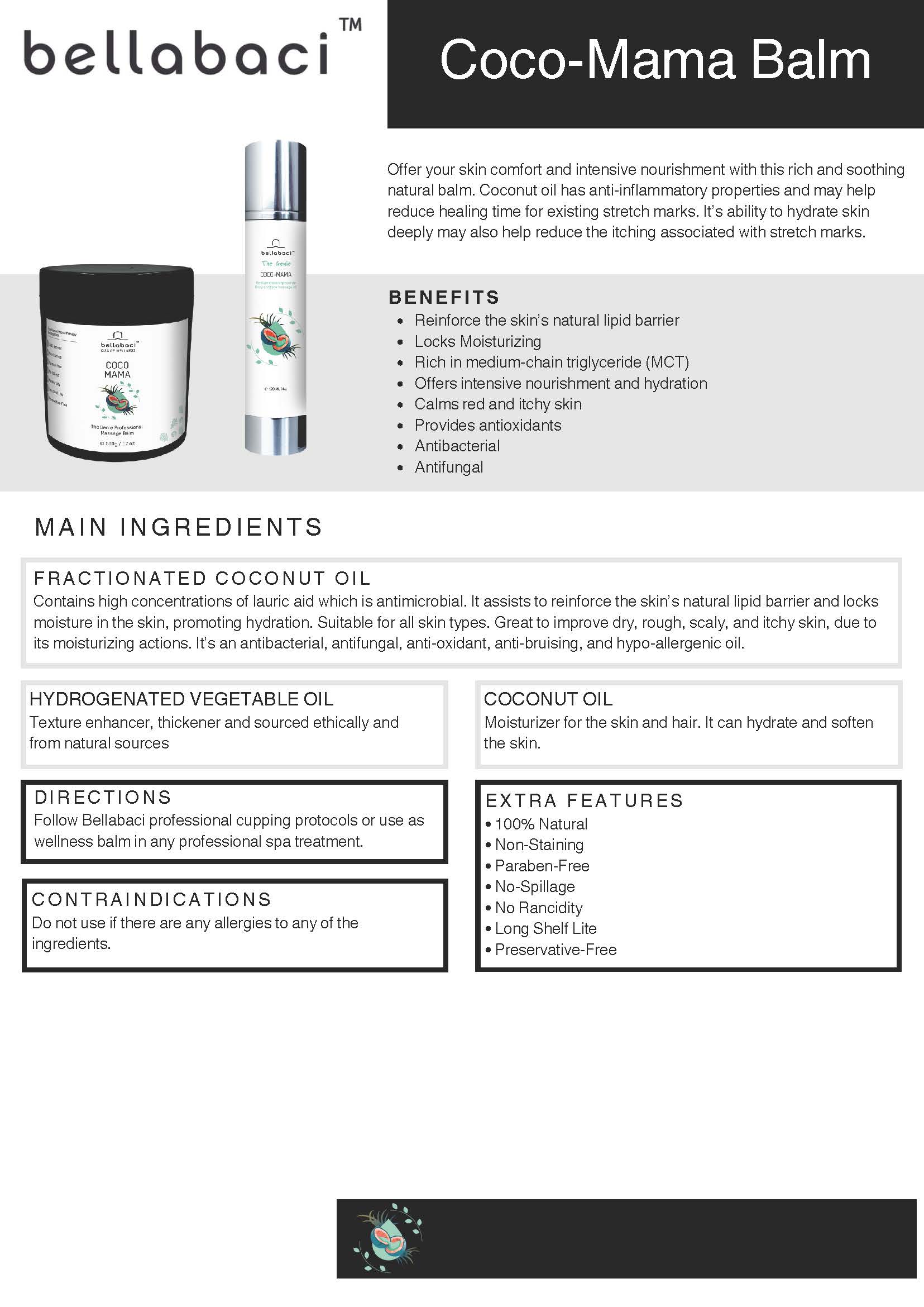 Bellabaci Nourished Mama Pregnancy Wellness Balm - 17.63 oz Organic Stretch Mark Cream for Expecting Mothers | Hydrating Belly Butter for Dry Skin Relief During Pregnancy & Postpartum Care