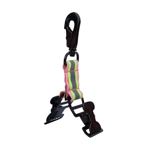 Alligator Clip 2 Head Pink Color