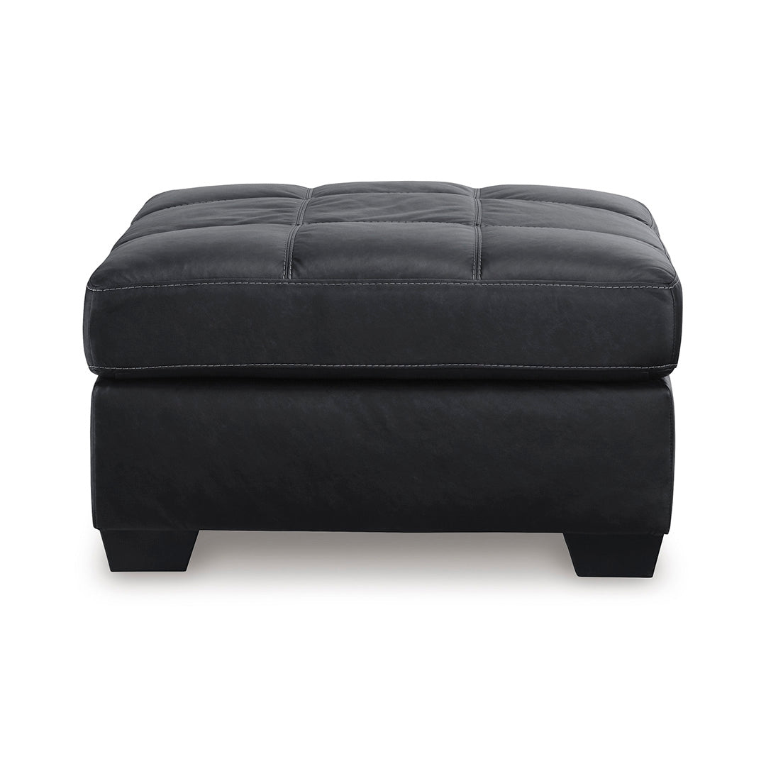 Barlin Mills Accent Ottoman - Stylish Footrest Pouf with Tufted Design, Perfect for Living Room, Bedroom & Home Decor