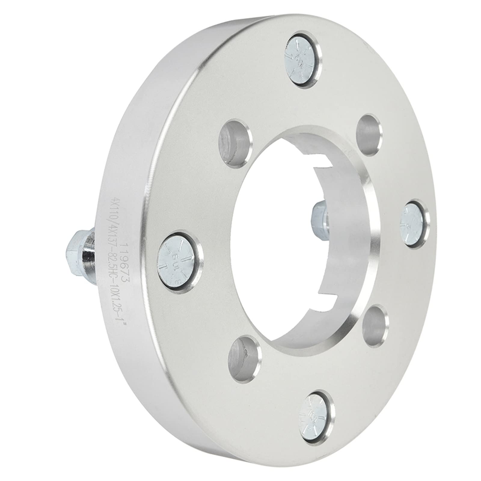 SCITOO 4x4 Wheel Spacers Adapters 4x110 to 4x137 10x1.25 74mm 1
