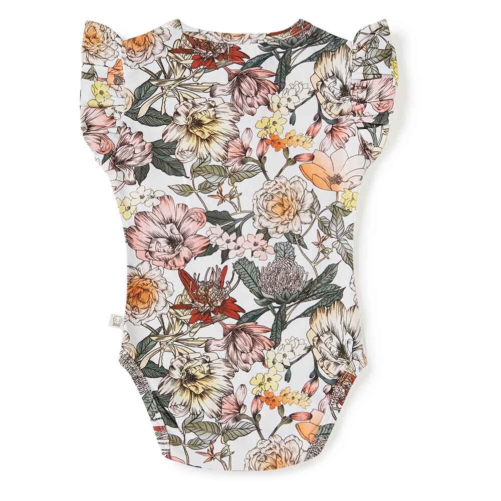 Snuggle Hunny Organic Cotton Short Sleeve Baby Bodysuit - Soft & Breathable Infant Onesie for Boys & Girls - Perfect for Playtime, Daycare & Family Outings