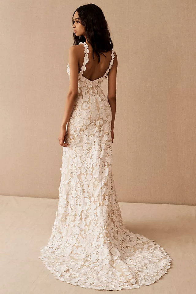 BHLDN Brigitta Gown - Elegant Wedding Dress for Brides | Perfect for Beach, Garden & Formal Weddings