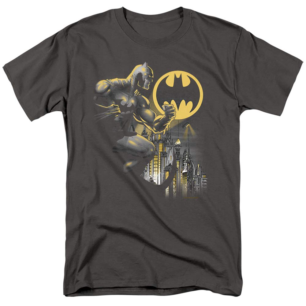 Batman Bat Signal T-Shirt - Unisex Adult Graphic Tee for Men & Women | Superhero Fan Gift & Casual Wear