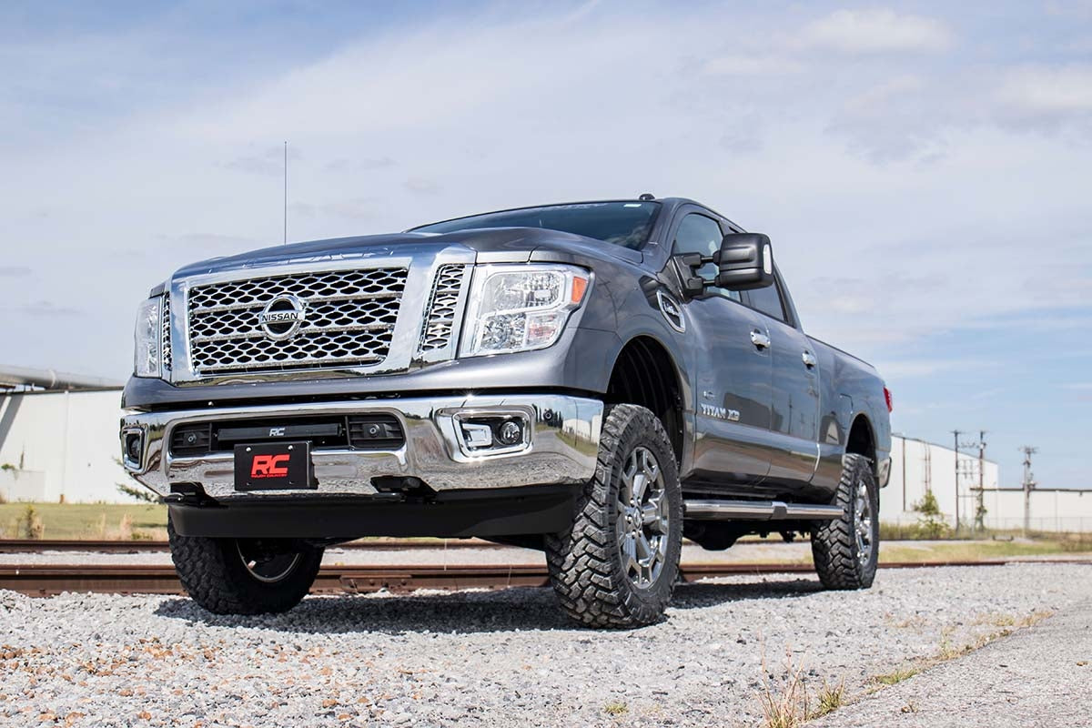 3 Inch Lift Kit with N3 Shocks for Nissan Titan XD 2WD/4WD (2016-2024) - Heavy Duty Suspension Upgrade for Off-Roading & Towing - Model 83630