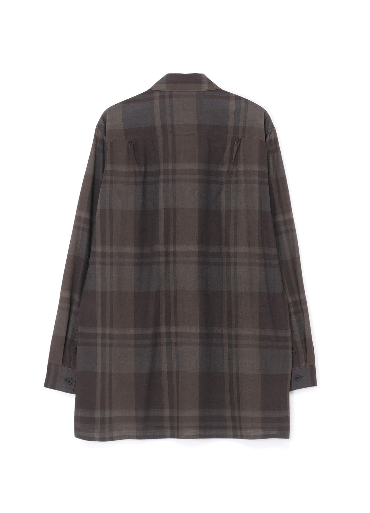 Premium Cotton Silk Blend Plaid Pocket Shirt for Men & Women - Perfect for Office Wear, Casual Outfits & Special Occasions