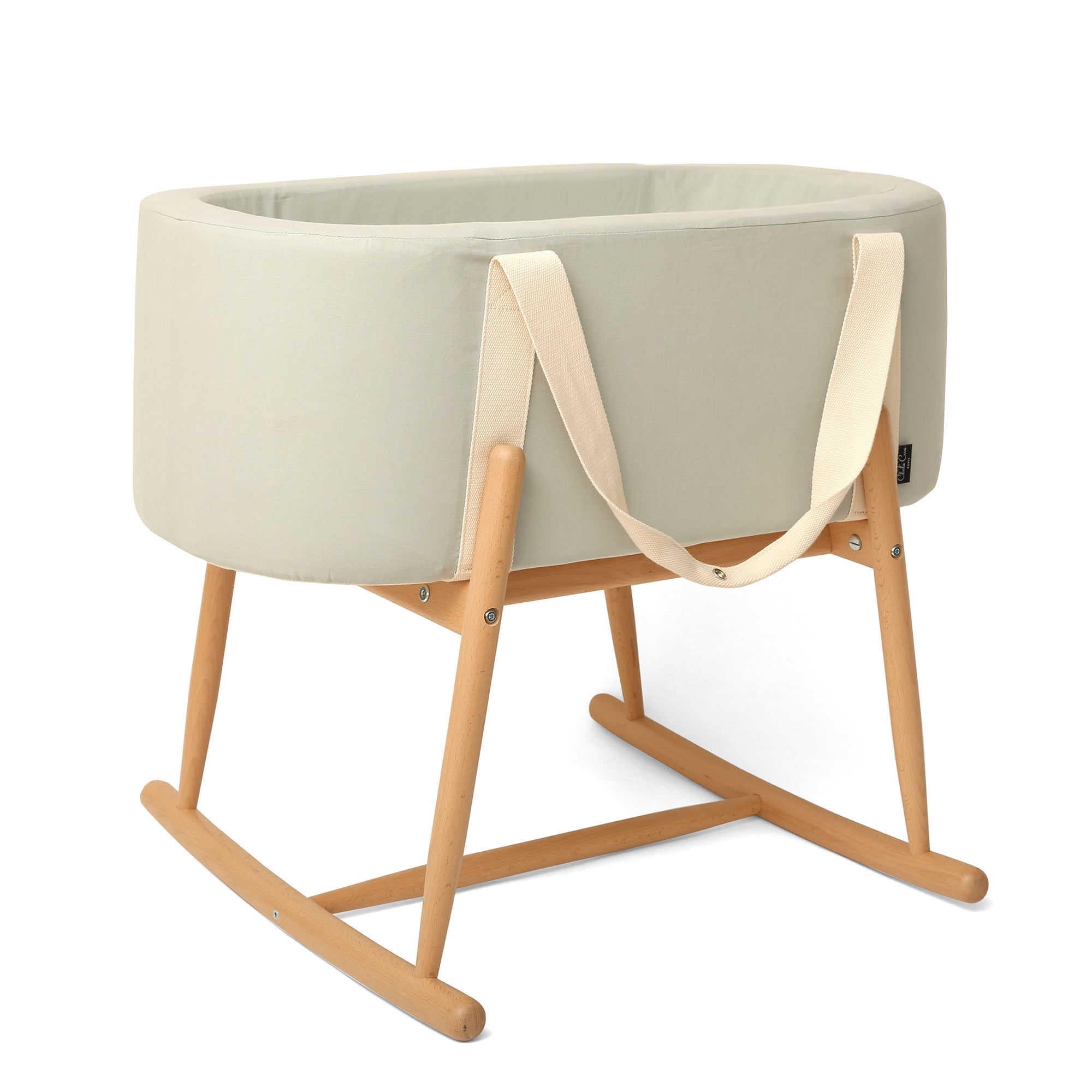 Charlie Crane KUKO Moses Basket - Premium Baby Bassinet for Newborns | Portable & Stylish Nursery Bed | Perfect for Home, Nursery, or Travel Use