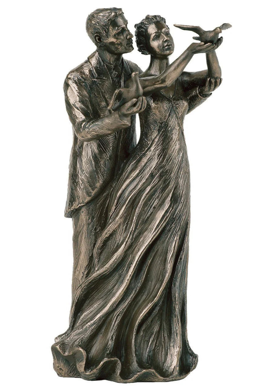 Genesis Sculpture To Have & To Hold - Elegant Home Decor for Wedding Anniversary Gifts & Romantic Home Accents