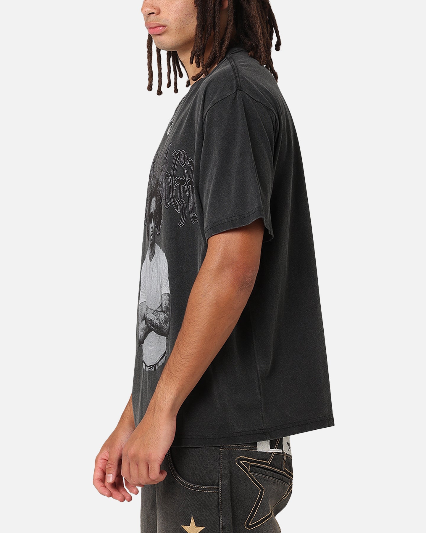21 Savage Vintage Washed Black T-Shirt | Official Merchandise | Perfect for Concerts, Gifts & Streetwear