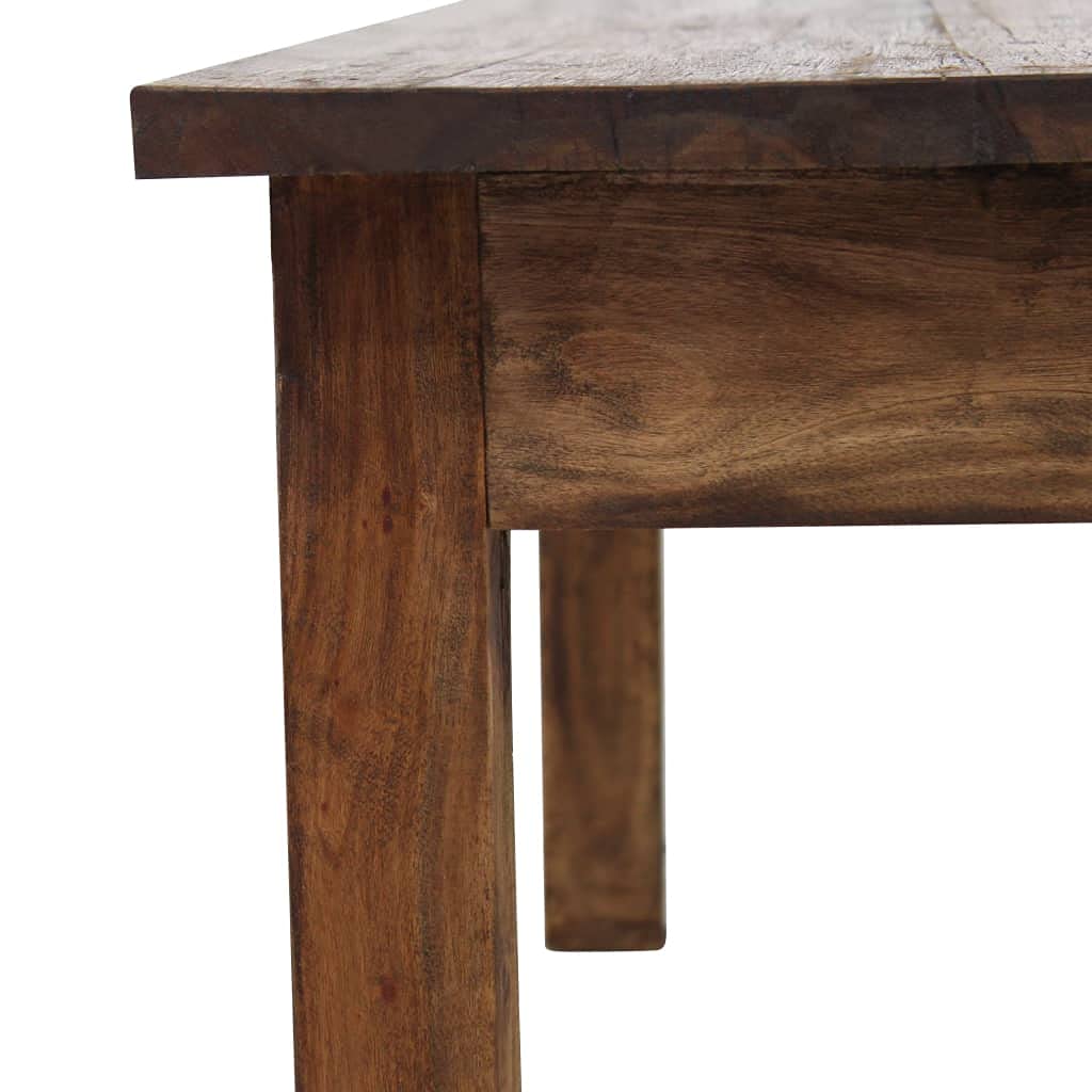 Reclaimed Wood Coffee Table - 38.6x28.7x17.7 Inches Solid Wood Sofa Table, TV Stand & Living Room Center Table | Fast Shipping | Perfect for Family Gatherings, Movie Nights & Home Decor
