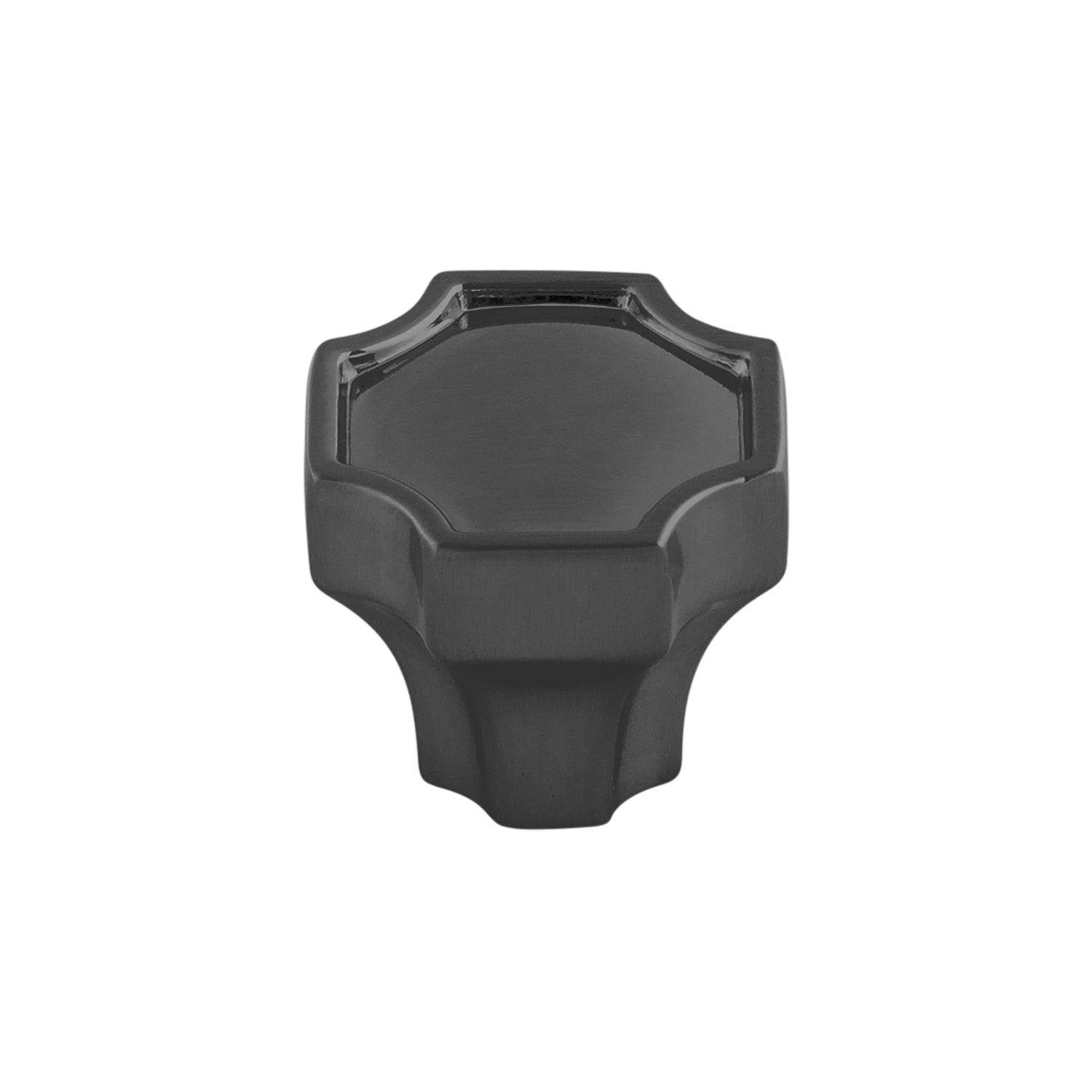 1 1/4 Inch Monarch Cabinet Knob - Matte Black Finish for Kitchen & Bathroom Hardware Upgrade