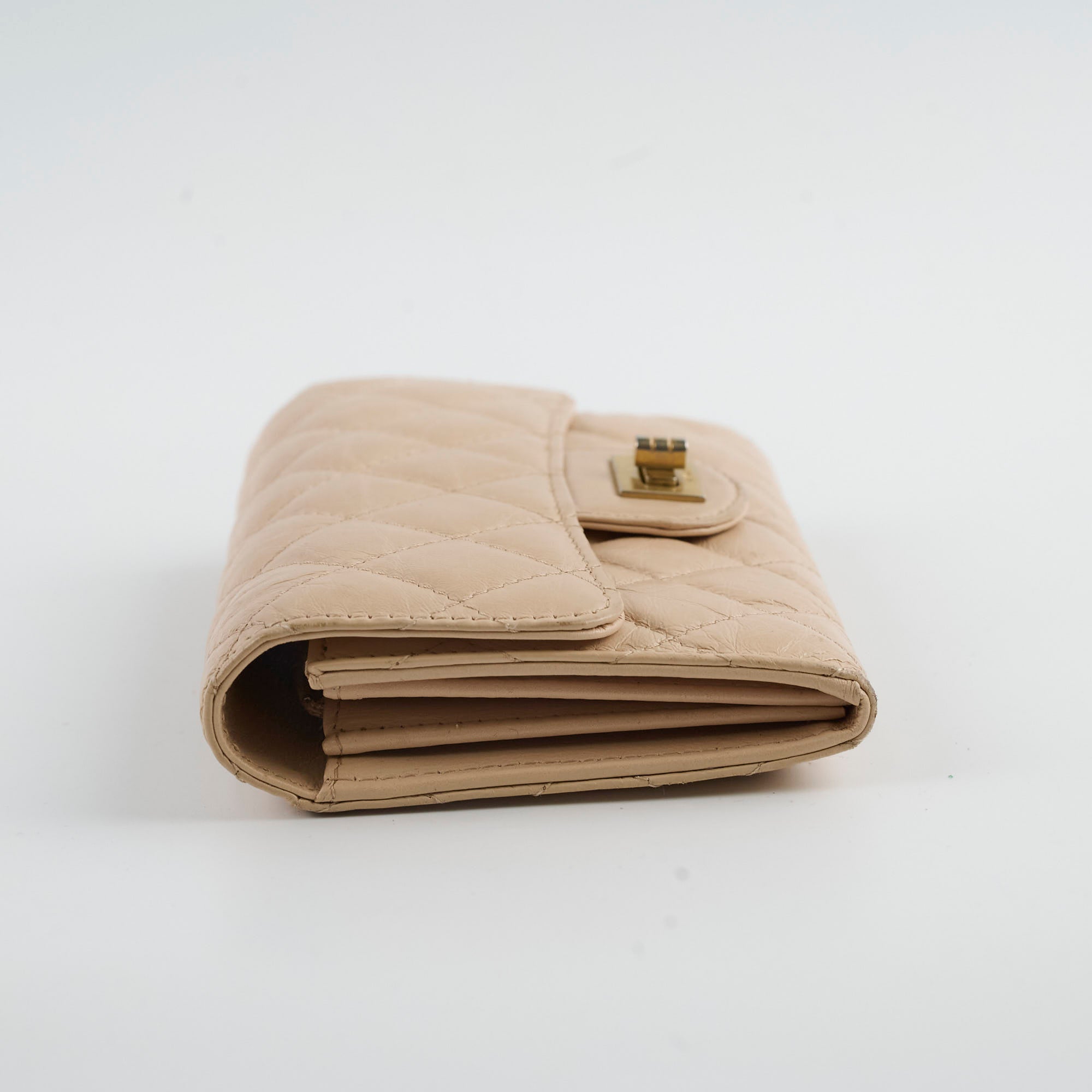 Chanel Reissue 2.55 Wallet in Beige - Classic Flap Bag with Chain Strap for Women | Perfect for Everyday Use, Travel & Special Occasions