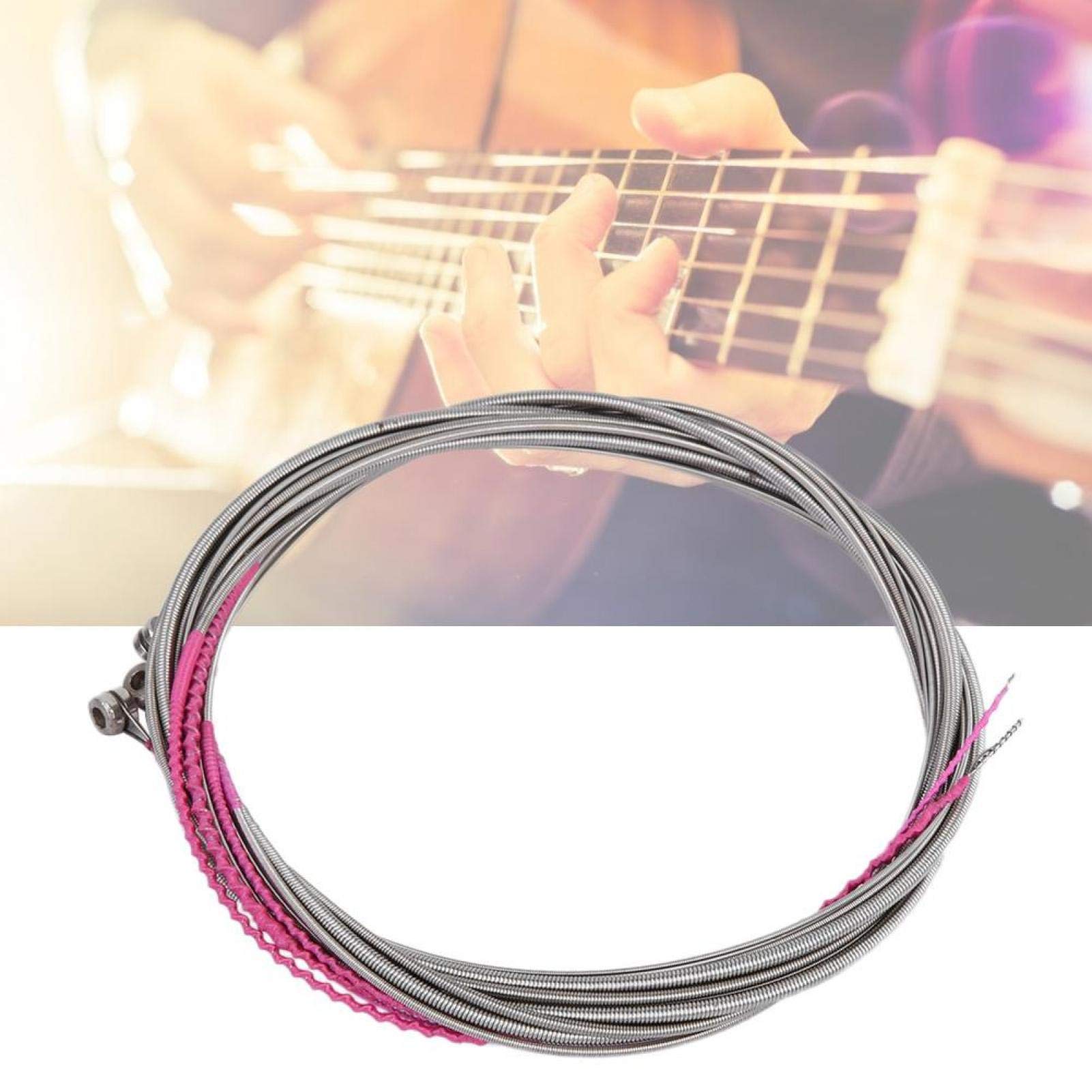 Premium Silver Electric Bass Guitar Strings - High Carbon Steel for Enhanced Tone & Durability | Perfect for Rock, Jazz & Studio Recording