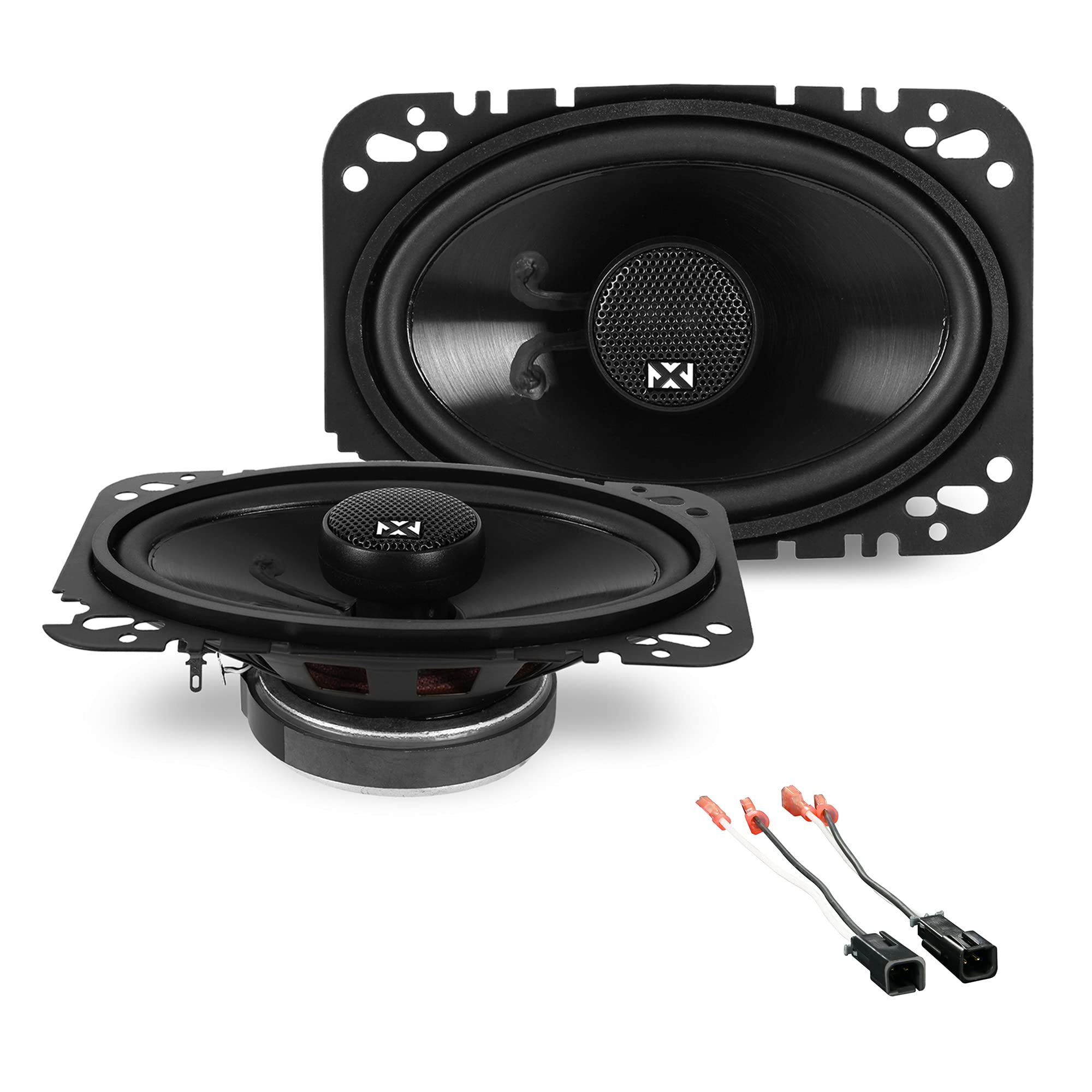 NVX Front Factory Speaker Replacement Package for 1995-2005 Chevy Cavalier - High-Quality Car Audio Upgrade for Enhanced Sound Experience | Perfect for Road Trips & Daily Commutes