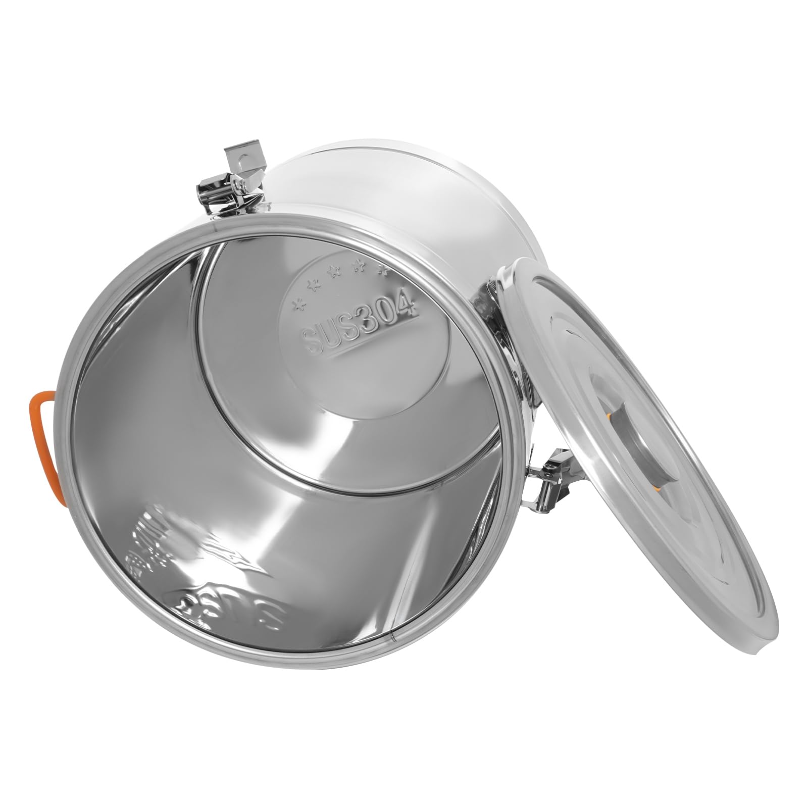 27.3 QT Insulated Soup Pan Carrier - Commercial Hot & Cold Food Transport Container, 8 Gallon Insulated Bucket for Catering, Restaurants & Canteens - Perfect for Keeping Meals Hot or Cold During Delivery, Buffets & Outdoor Events (30L Capacity)