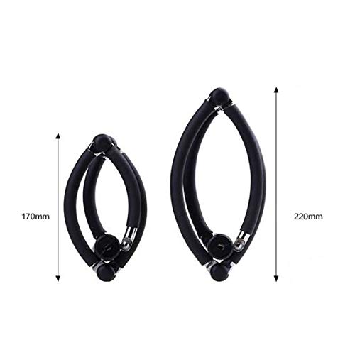 Heavy Duty Folding Bike Lock - Universal Steel Portable Chain Bicycle Lock with Anti-Theft Security | Perfect for Commuting, Travel & Outdoor Cycling