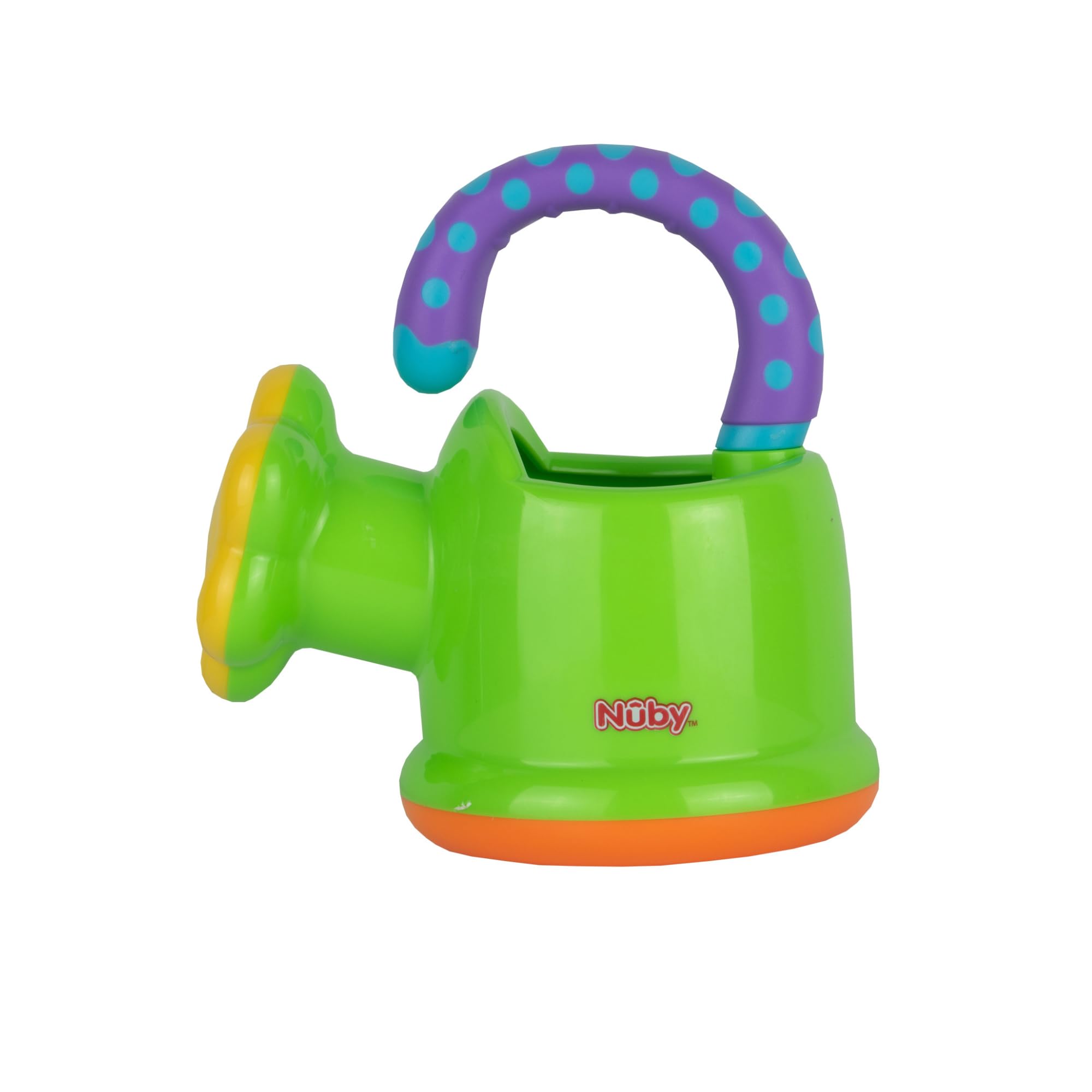 Nuby Fun Watering Can Bath Toy for Kids - Colorful Water Play Toy for Bathtime Fun & Outdoor Garden Pretend Play