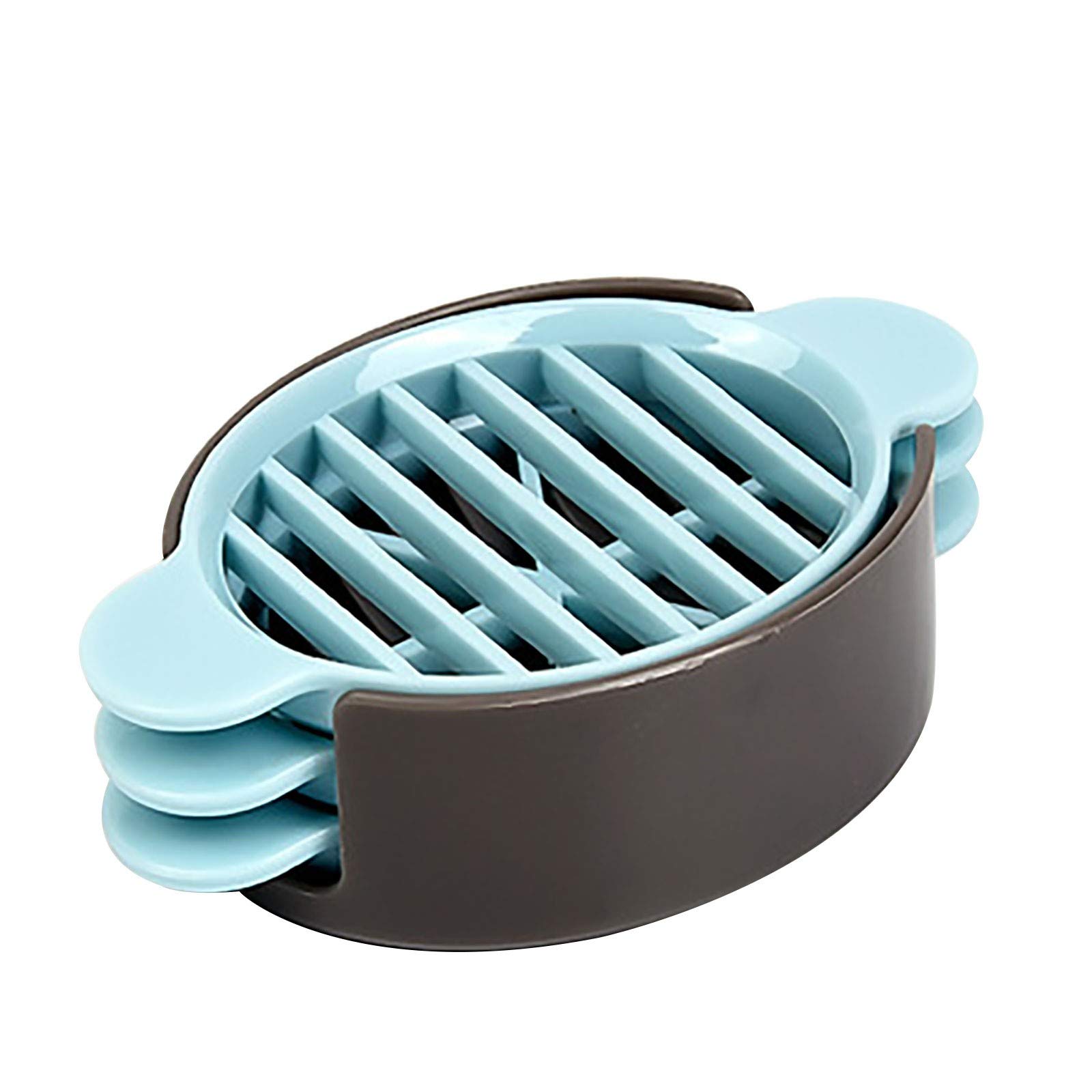 Premium Food Storage Containers for Pantry Organization - BPA-Free ABS Plastic with Manual Strawberry Slicer & Sharp Cutting Blades - Ideal for Kitchen, Camping, Meal Prep & Hiking Accessories