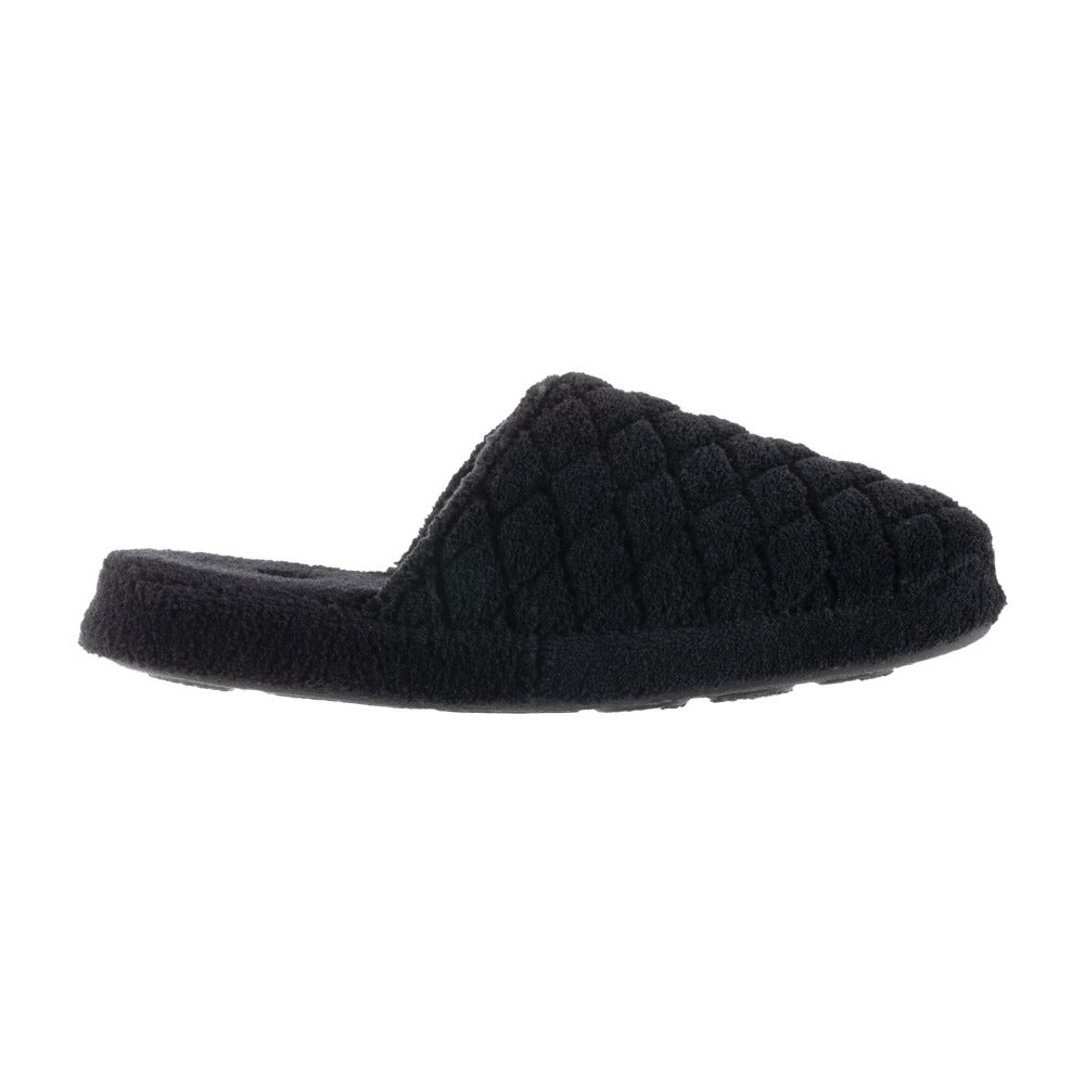 Women's Comfortable Spa Quilted Clog Slippers with Cloud Contour® Cushion - Soft House Shoes for Relaxing at Home, Lounging & Spa Days
