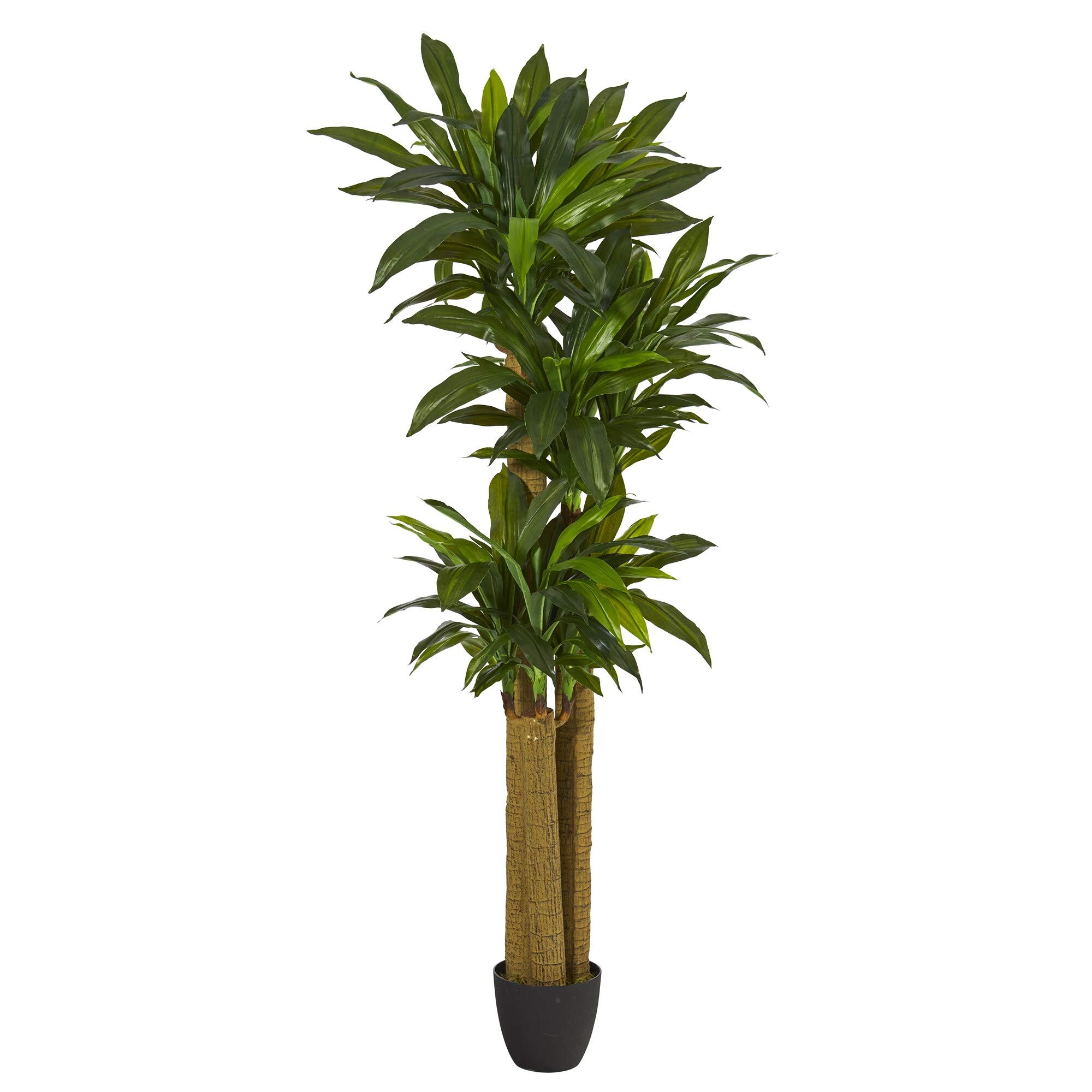 6' Corn Stalk Artificial Plant with Real Touch Technology - Lifelike Green Faux Corn Stalk for Home Decor, Office, Farmhouse, and Fall Seasonal Displays