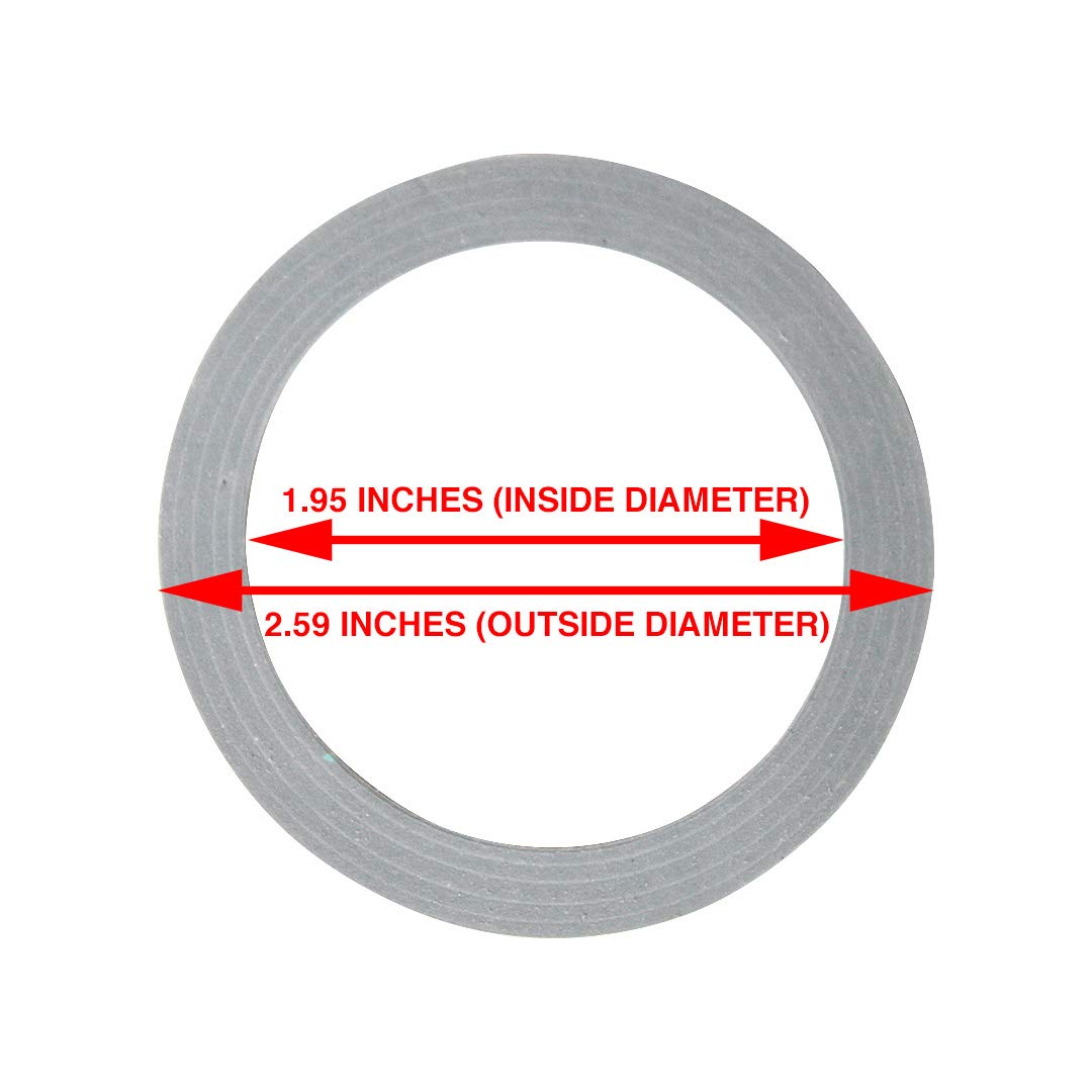 2 Pack Oster 4902 Blender Jar Base Replacement with Gasket - Compatible with Oster Blenders - Perfect for Smoothies, Shakes & Food Prep