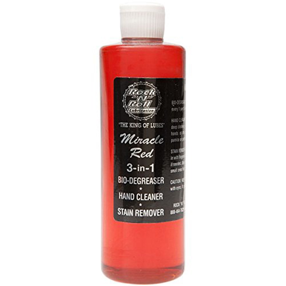 Rock N Roll Miracle Red Degreaser - Heavy-Duty Cleaning Solution for Motorcycles, Cars & Tools | Perfect for Garage, Workshop & Auto Detailing