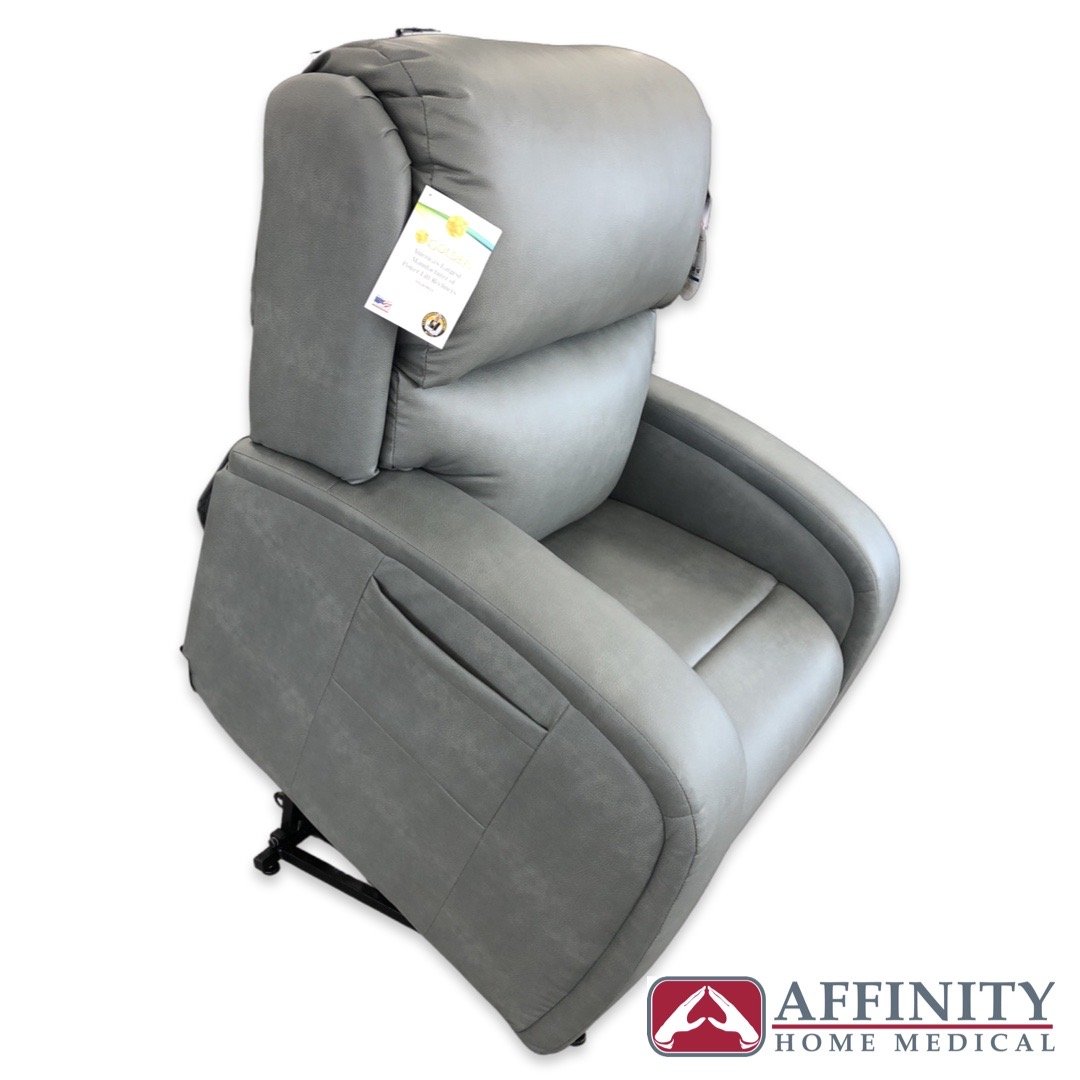 EZ Sleeper PR 761 Maxicomfort with Twilight Luxury Lift Chair - Power Recliner with Massage & Heat for Elderly - Perfect for Living Room, Bedroom & Home Theater Relaxation