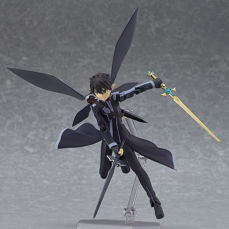 Figma #289 Kirito ALO Ver. Sword Art Online II Anime Action Figure - Perfect for Collectors, Display, and Cosplay Play