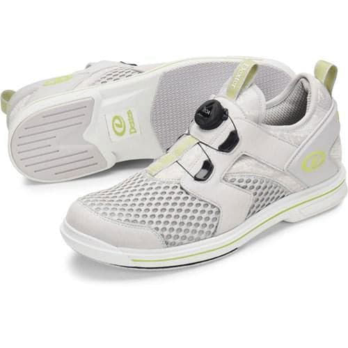 Dexter Men's & Women's Pro BOA Bowling Shoes - Grey Lime (Right Hand) - Perfect for League Play & Tournament Performance