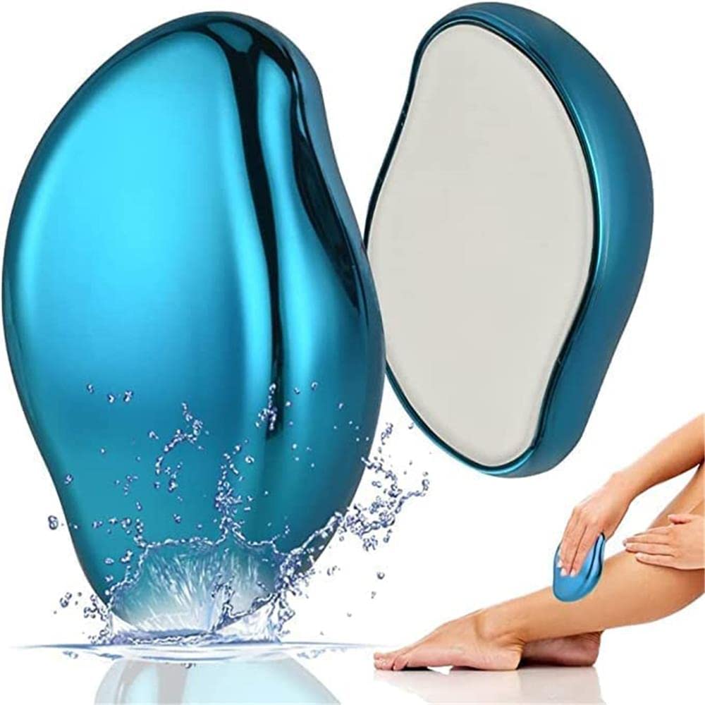 CONSONANTIAM Crystal Hair Remover for Women & Men - Painless Hair Removal Stone for Arms, Legs & Back - Reusable & Eco-Friendly Hair Eraser (Multicolor) - Perfect for Smooth Skin at Home, Salon & Travel